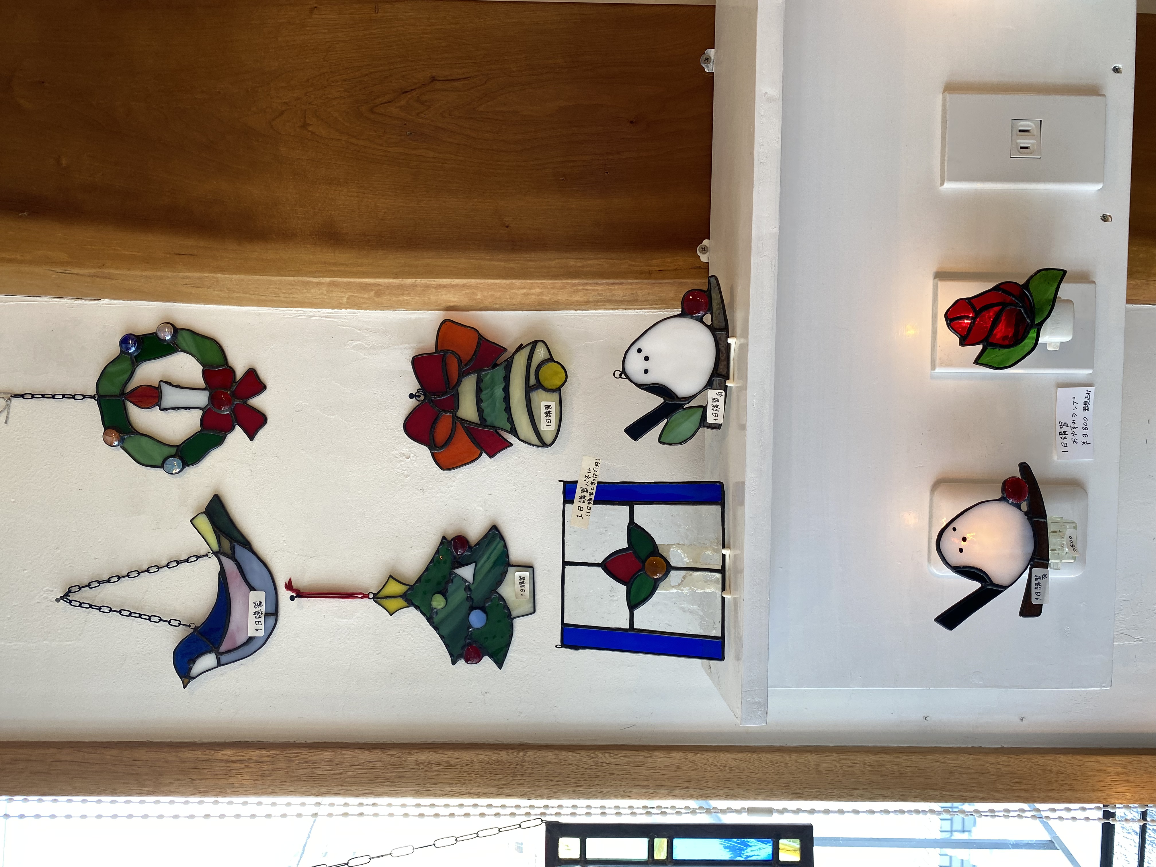 生徒の作品・体験の様子